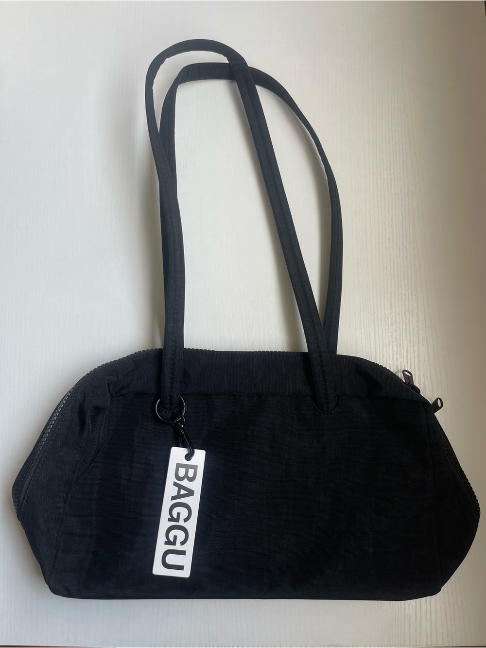 BAGGU Black Bowler Bag
